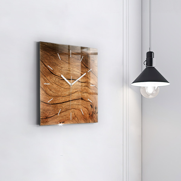 Orologio quadrato Legno vecchio