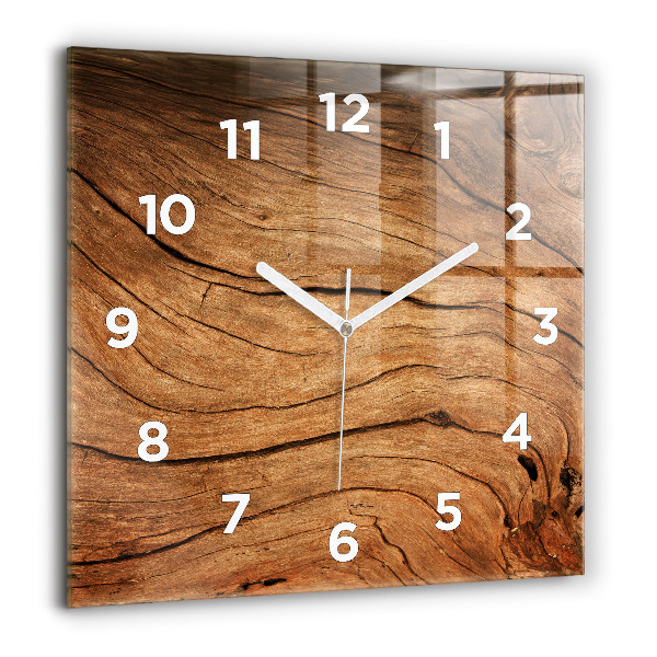 Orologio quadrato Legno vecchio