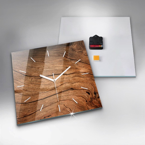 Orologio quadrato Legno vecchio