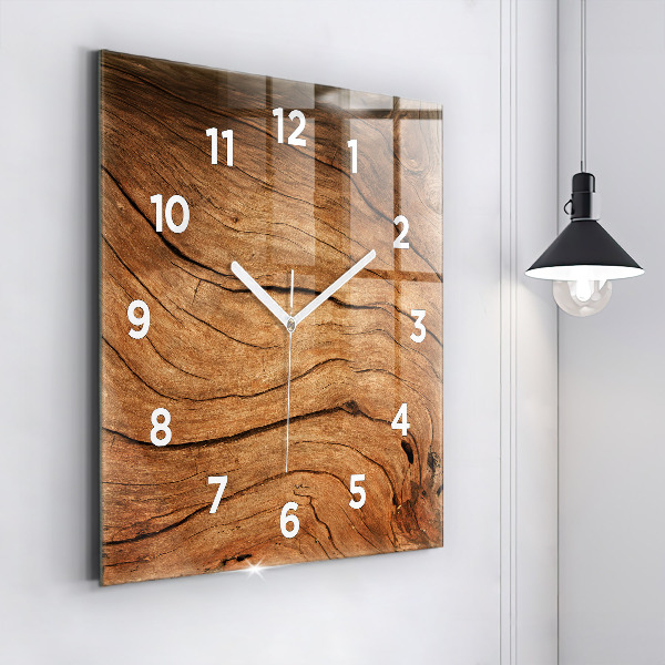 Orologio quadrato Legno vecchio