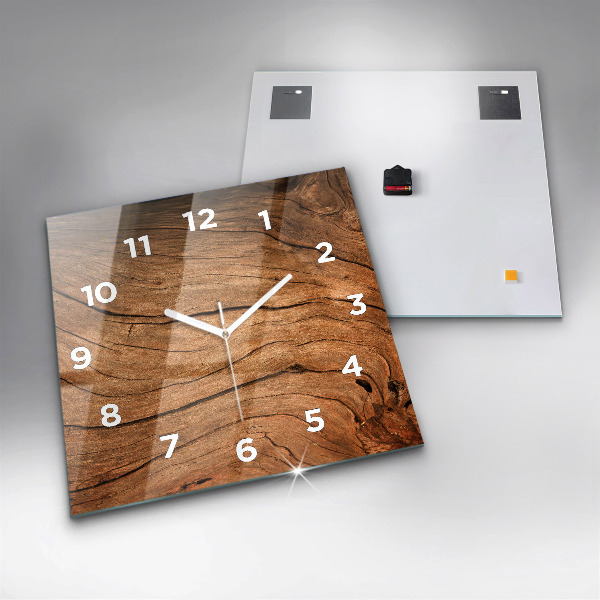 Orologio quadrato Legno vecchio