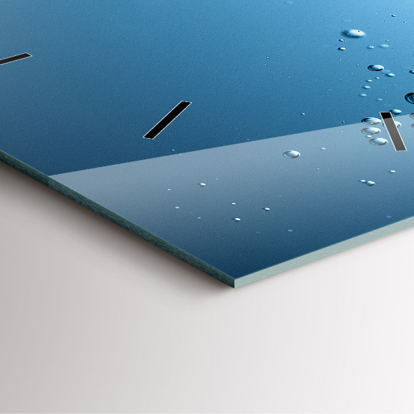 Orologio quadrato Vista subacquea