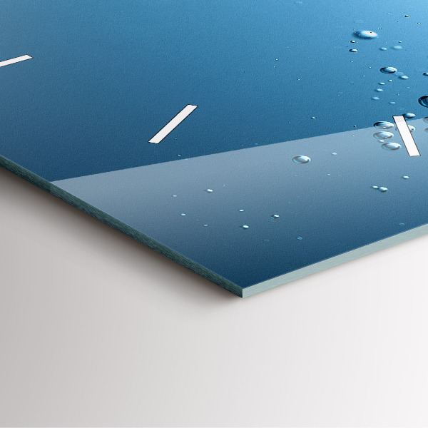 Orologio quadrato Vista subacquea