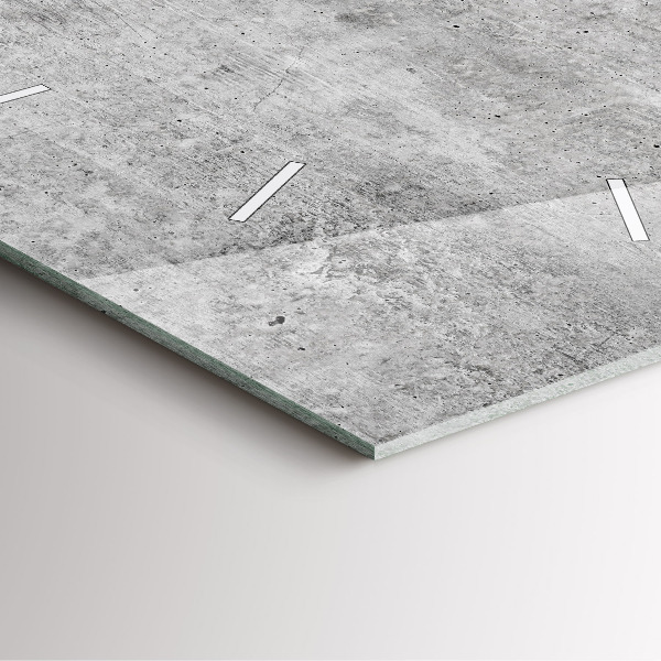 Orologio quadrato Muro grezzo