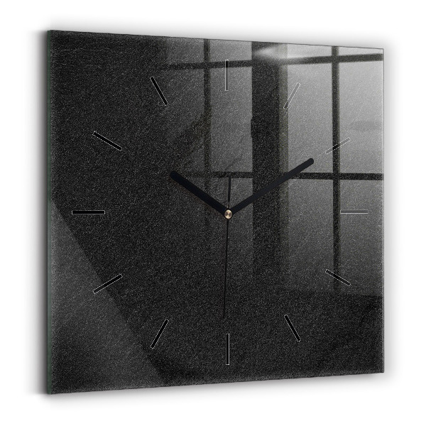 Orologio quadrato Roccia scura
