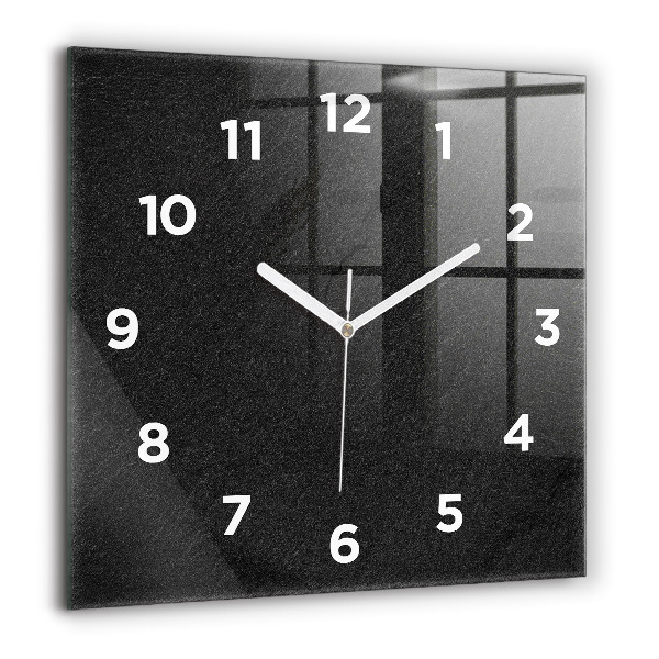 Orologio quadrato Roccia scura