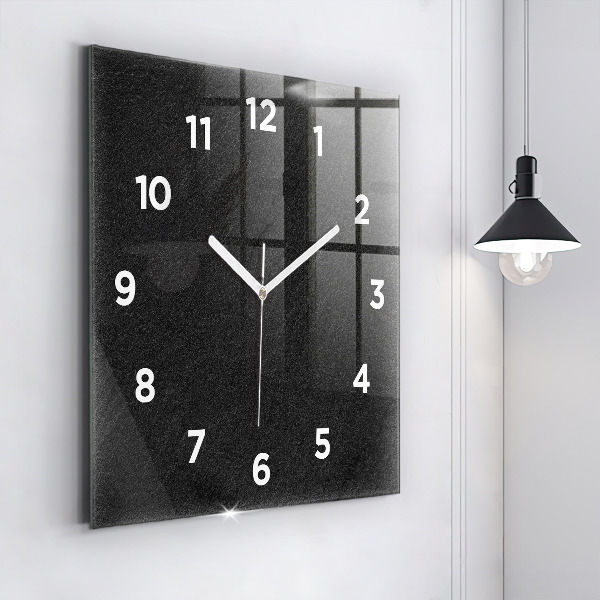 Orologio quadrato Roccia scura