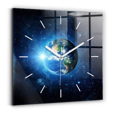 Orologio quadrato Terra e galassia – NASA