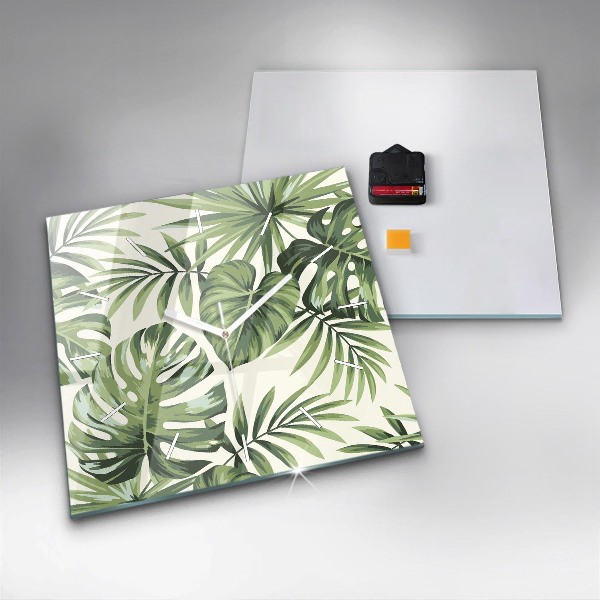 Orologio quadrato Modello tropicale