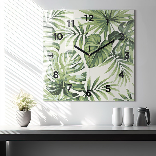 Orologio quadrato Modello tropicale