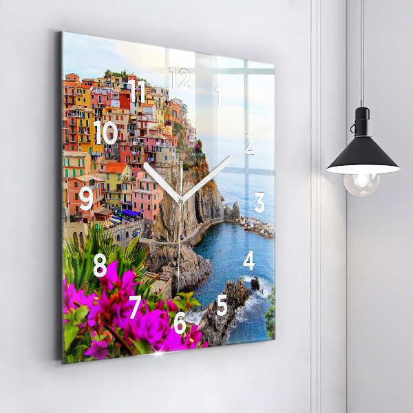 Orologio quadrato Costa delle Cinque Terre