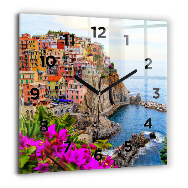 Orologio quadrato Costa delle Cinque Terre