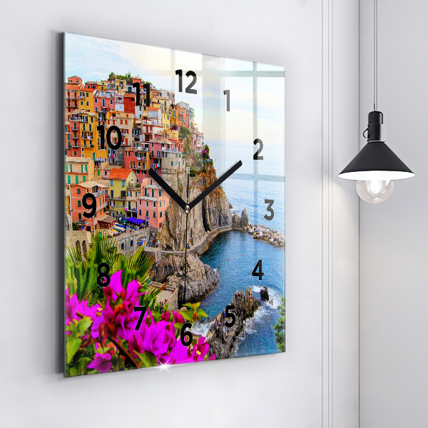 Orologio quadrato Costa delle Cinque Terre