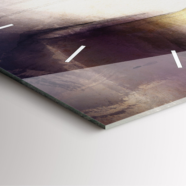 Orologio quadrato Ritratto astratto di una donna