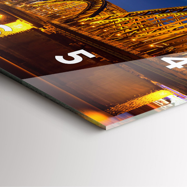 Orologio quadrato Ponte in Germania