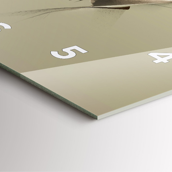 Orologio quadrato Alce grafico