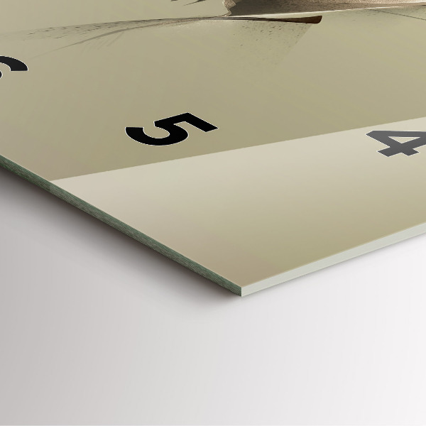 Orologio quadrato Alce grafico