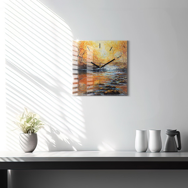 Orologio quadrato Arte artistica