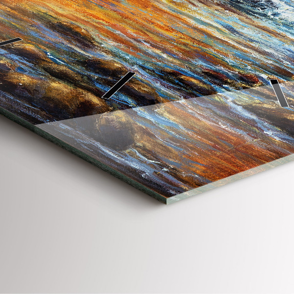 Orologio quadrato Arte artistica