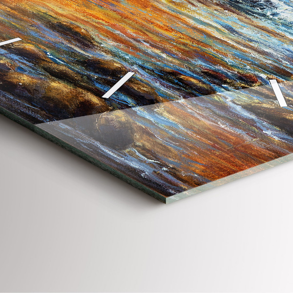 Orologio quadrato Arte artistica