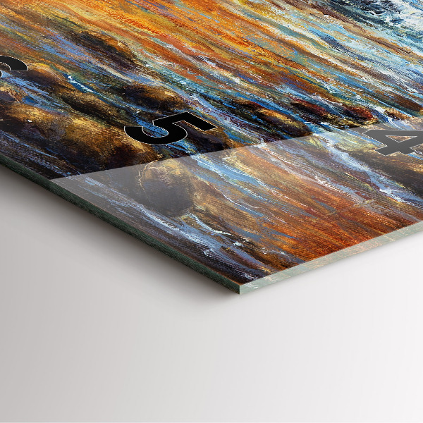 Orologio quadrato Arte artistica