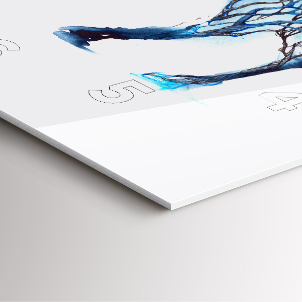 Orologio quadrato Natura dell'animale