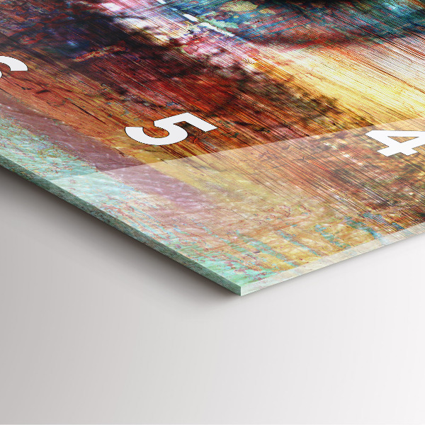 Orologio quadrato Occhio dell'arte di strada