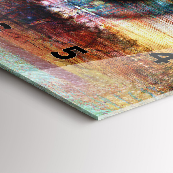 Orologio quadrato Occhio dell'arte di strada