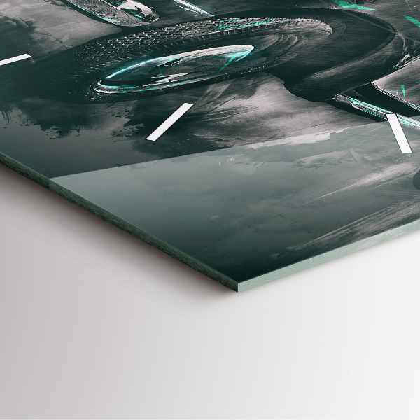 Orologio quadrato Auto della vecchia scuola