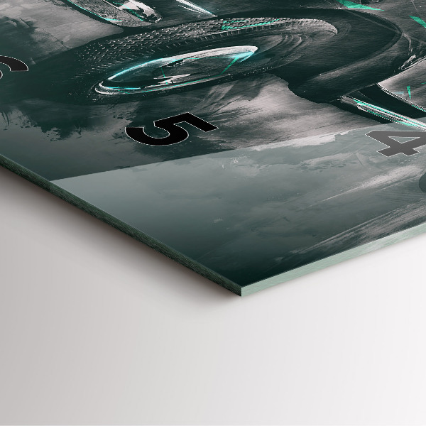 Orologio quadrato Auto della vecchia scuola