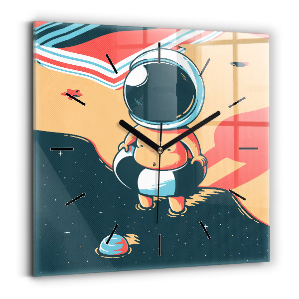 Orologio quadrato L'immaginazione dei bambini