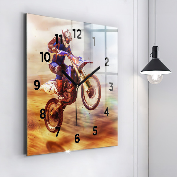 Orologio quadrato Motocross Enduro