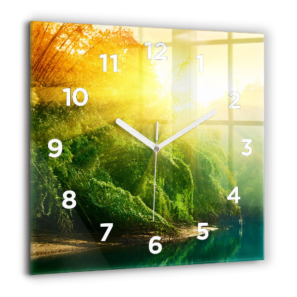 Orologio quadrato Natura pacifica