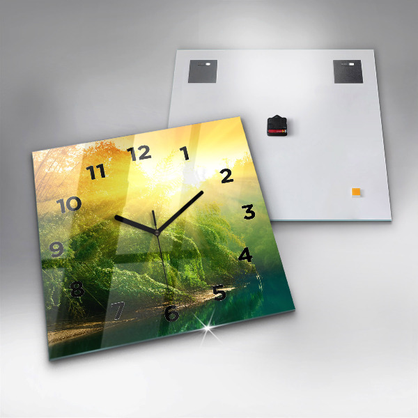 Orologio quadrato Natura pacifica