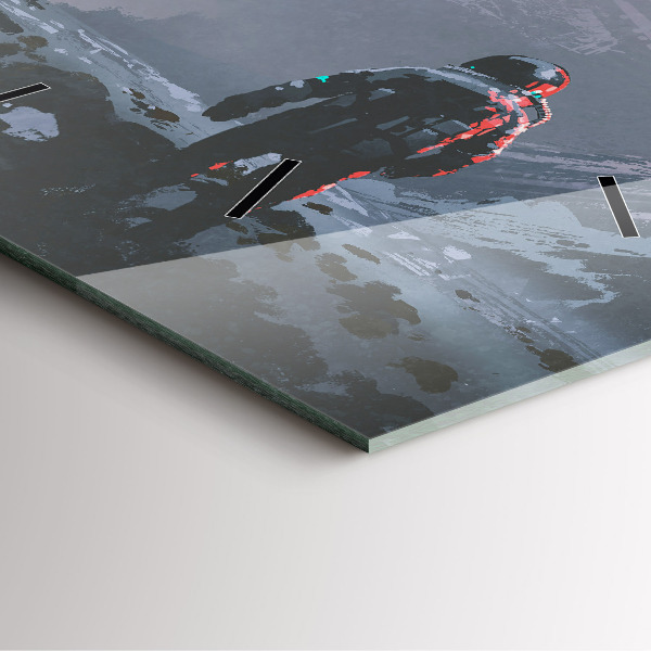 Orologio quadrato Astronauti Via Lattea