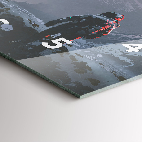 Orologio quadrato Astronauti Via Lattea