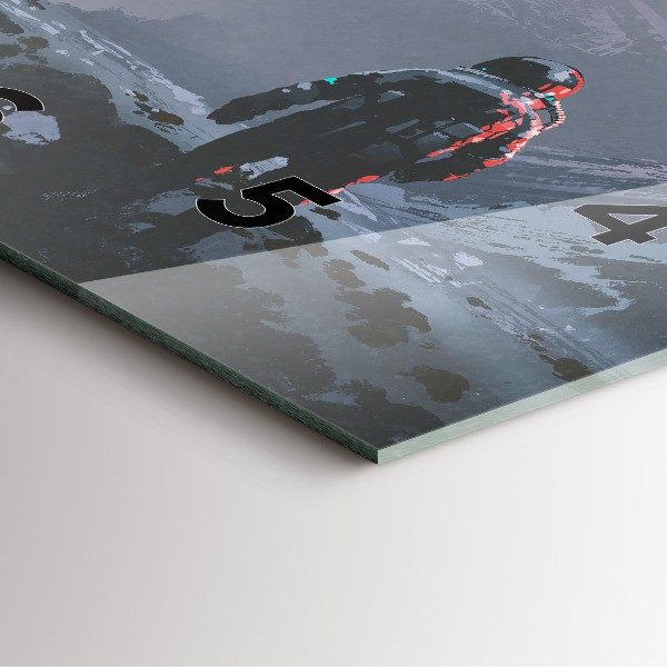 Orologio quadrato Astronauti Via Lattea