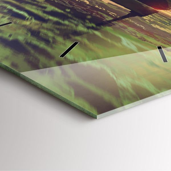 Orologio quadrato Concerto sulla spiaggia