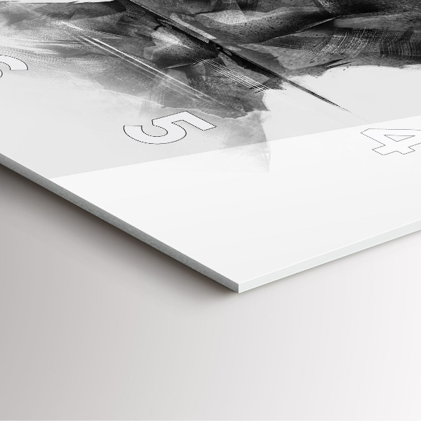 Orologio quadrato Orso dei cartoni animati