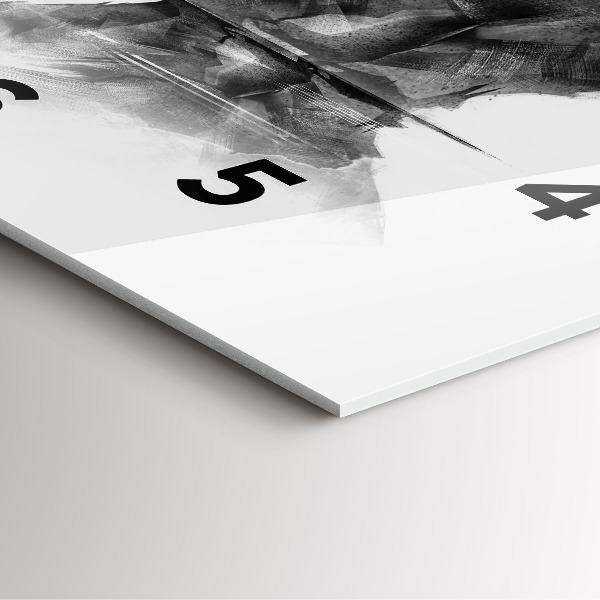 Orologio quadrato Orso dei cartoni animati