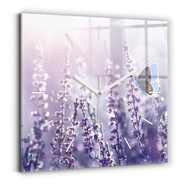 Orologio quadrato Astrazione