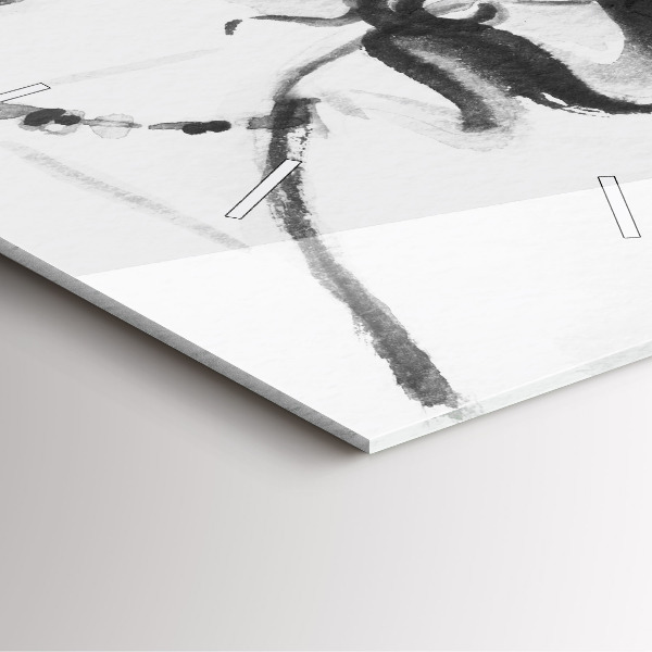 Orologio quadrato in vetro Donna alla moda