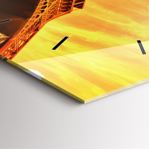 Orologio quadrato La Torre Eiffel a Parigi