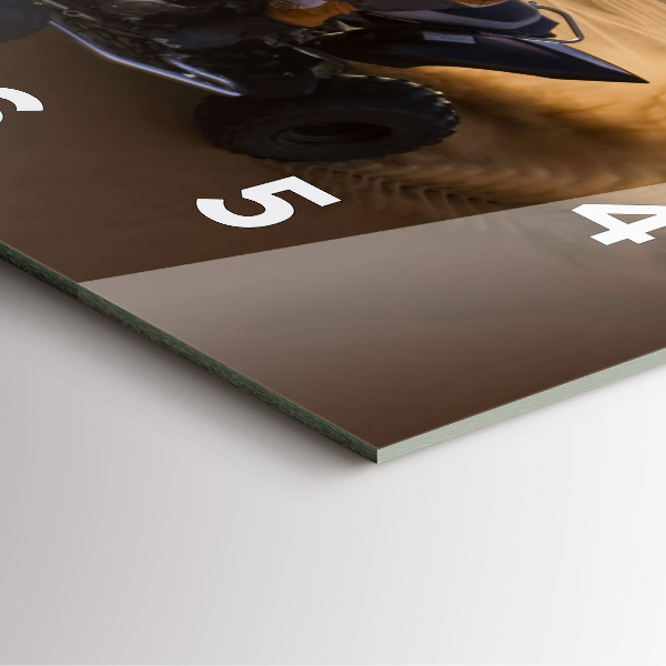 Orologio quadrato Quad nel deserto