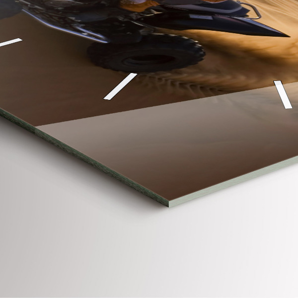 Orologio quadrato Quad nel deserto