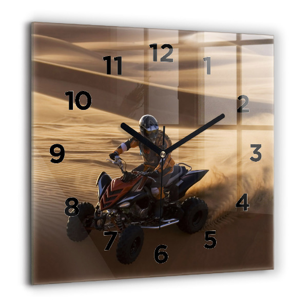 Orologio quadrato Quad nel deserto