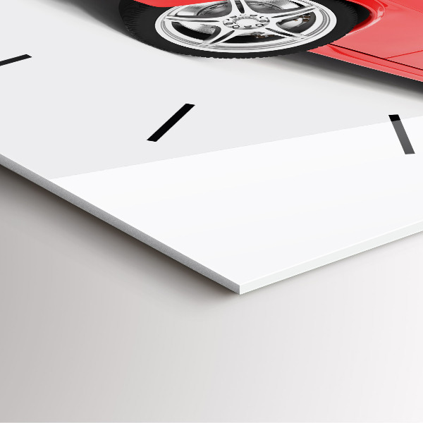 Orologio quadrato Auto sportiva