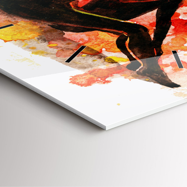 Orologio quadrato Amore e una coppia innamorata