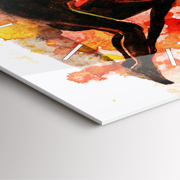 Orologio quadrato Amore e una coppia innamorata