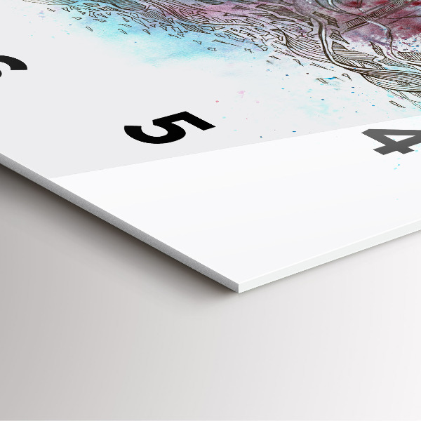 Orologio quadrato Astrazione astronauta